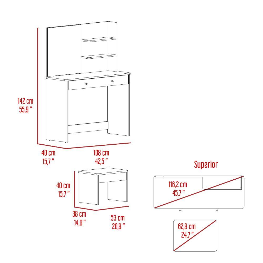 Mueble Tocador Pecoil Blanco