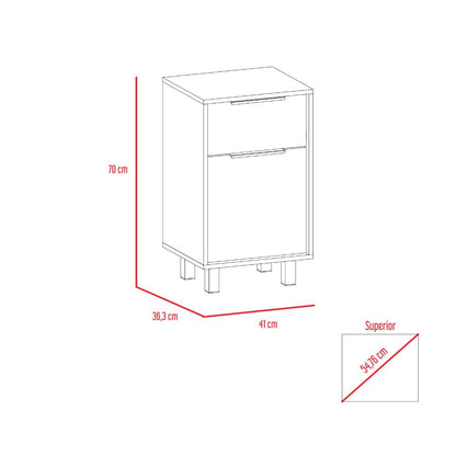 Velador Okria Z 41  Miel + Blanco