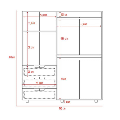 Closet Megni  Wengue