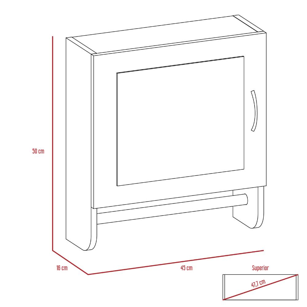 Gabinete De Baño Depp Wengue
