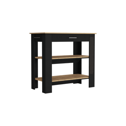 Isla De Cocina Serima 40 Wengue Macadamia