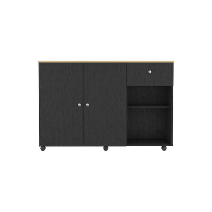 Isla De Cocina Amione Wengue Y Macadamia