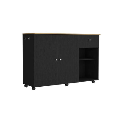 Isla De Cocina Amione Wengue Y Macadamia