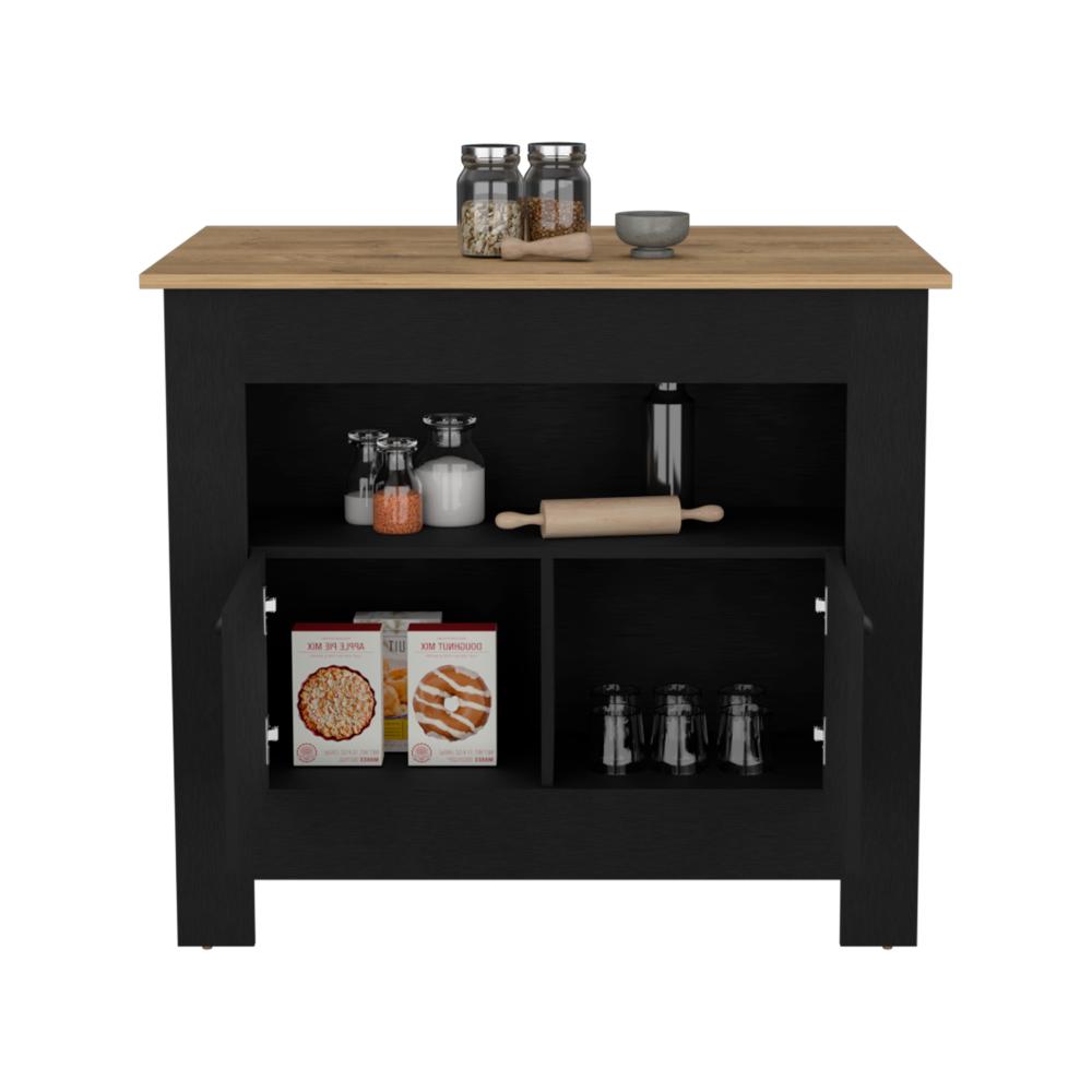 Isla De Cocina Zireya Wengue Macadamia