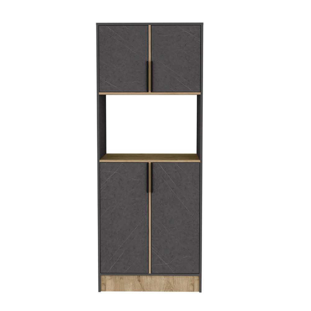 Modulo Microondas Plinka Gris Y Macadamia