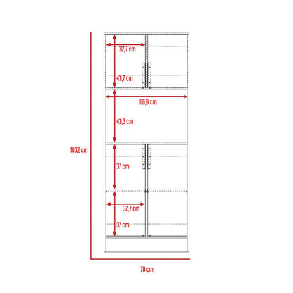 Modulo Microondas Plinka Gris Y Macadamia
