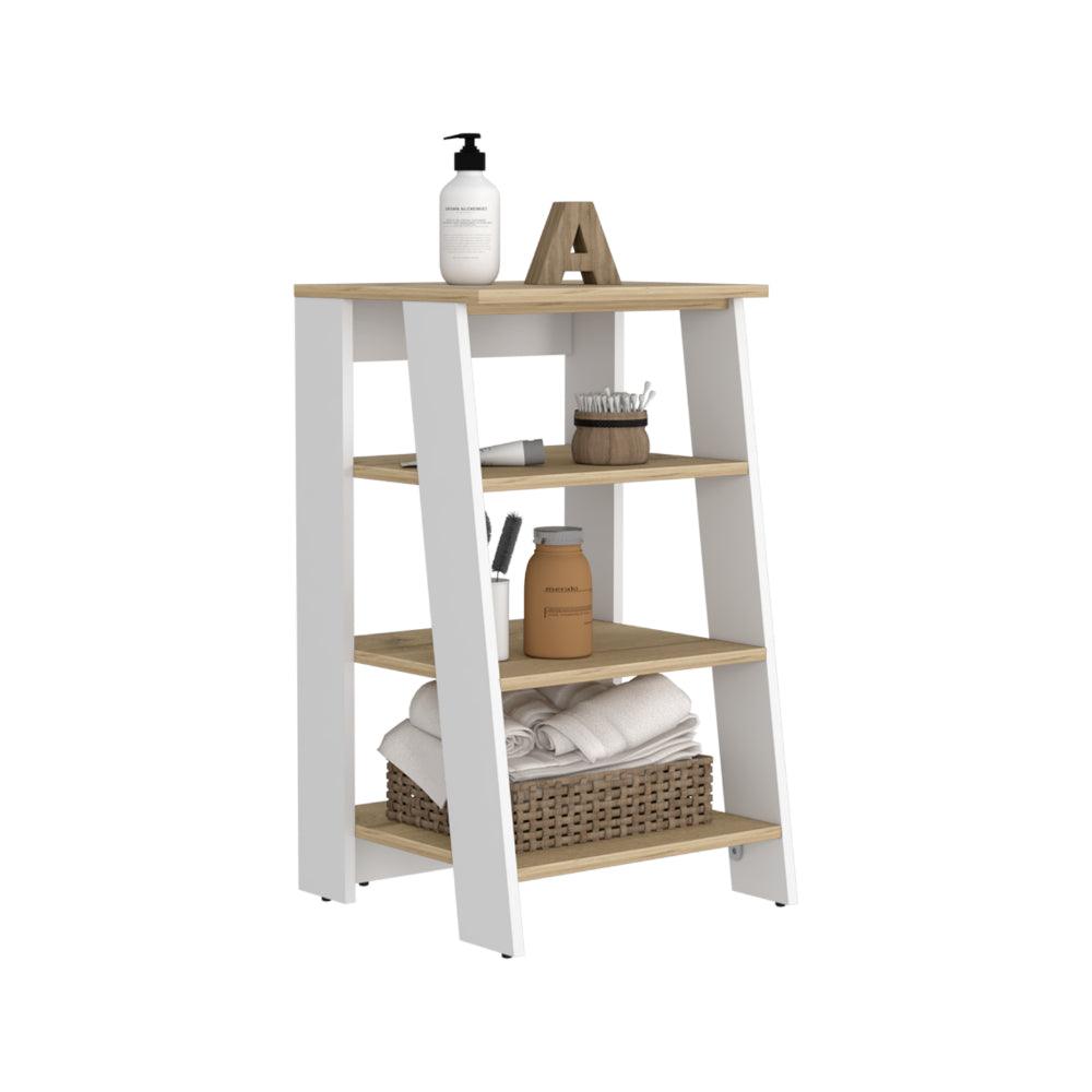 Organizador De Baño Halery Duna Y Blanco