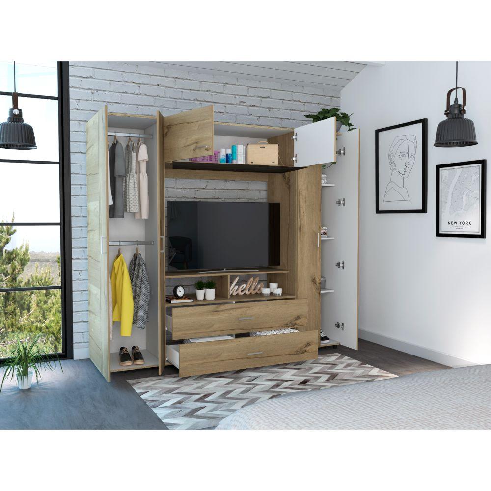 Closet Isvela Z 180  Duna Y Blanco