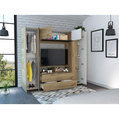 Closet Isvela Z 180  Duna Y Blanco
