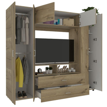 Closet Isvela Z 180  Duna Y Blanco