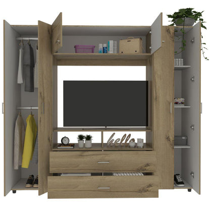 Closet Isvela Z 180  Duna Y Blanco