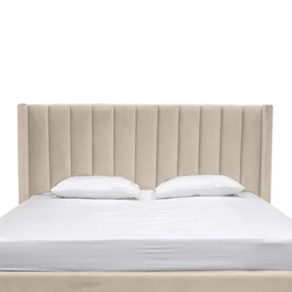 Espaldar de Cama Doble Julieta  beige