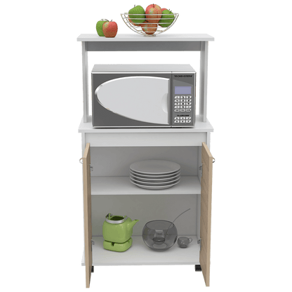Mueble Cocina Stich  Blanco Y Rovere