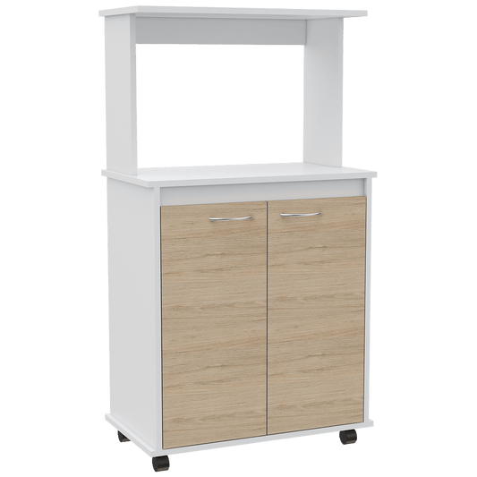 Mueble Cocina Stich  Blanco Y Rovere