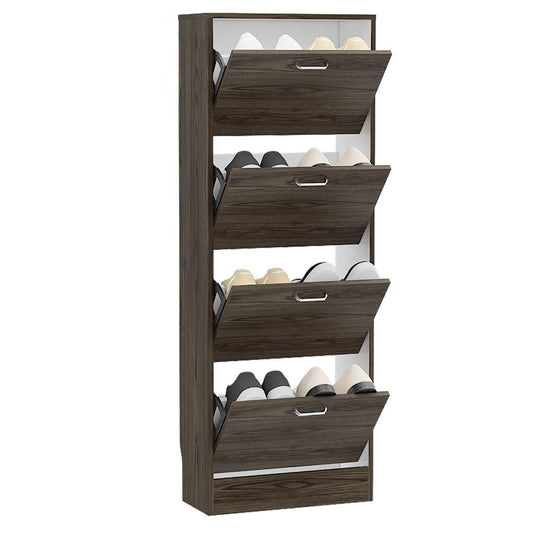Organizador De Zapatos Thalyn 51 Coñac Y Blanco