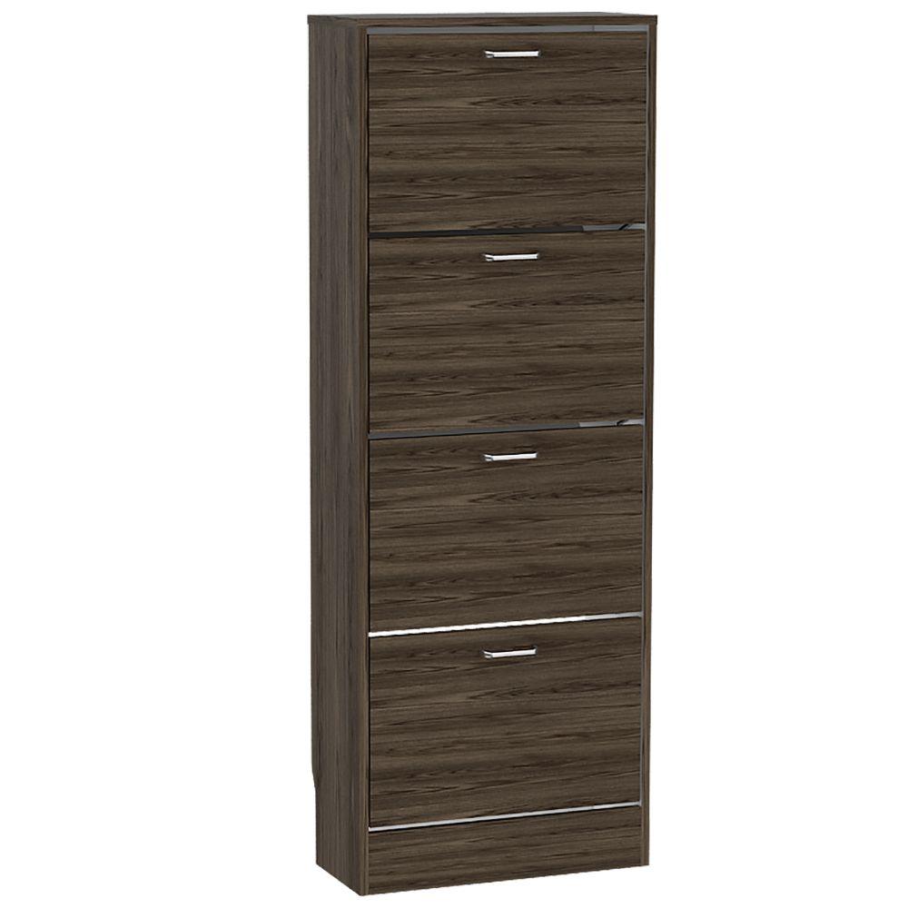 Organizador De Zapatos Thalyn 51 Coñac Y Blanco