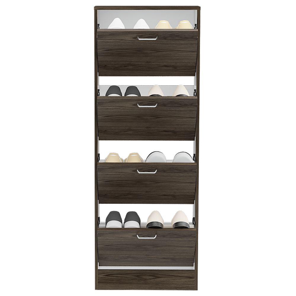 Organizador De Zapatos Thalyn 51 Coñac Y Blanco