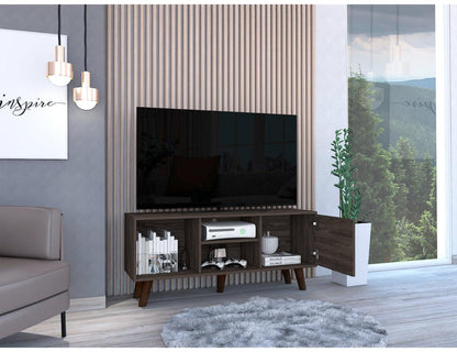 Mesa Para Tv Ventino Coñac Para Tv De 65"