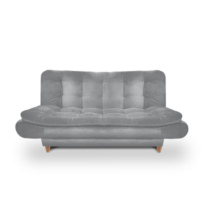 Sofa cama 3 Posiciones Clic Clac Kloe gris 180 cm