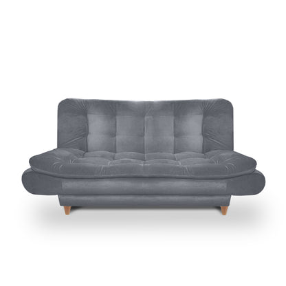 Sofa cama 3 Posiciones Clic Clac Kloe gris plomo 180 cm