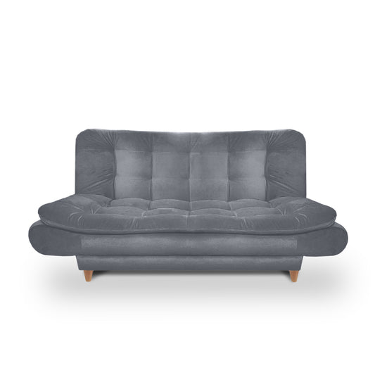 Sofa cama 3 Posiciones Clic Clac Kloe Gris plomo 170 cm