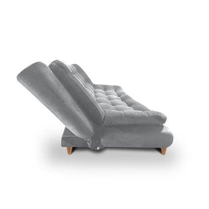Sofa cama 3 Posiciones Clic Clac Kloe gris 180 cm