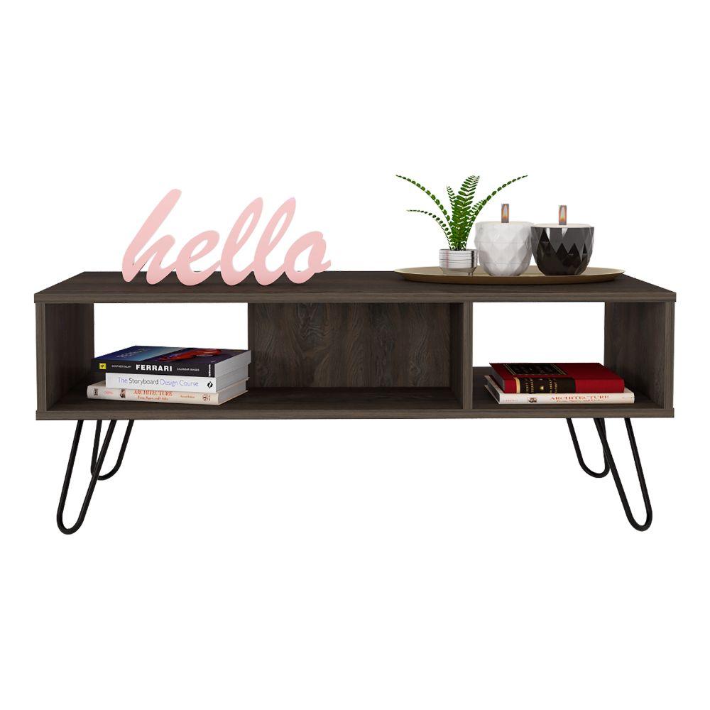 Mesa De Centro Vissels Coffee Table Espresso  Carbon