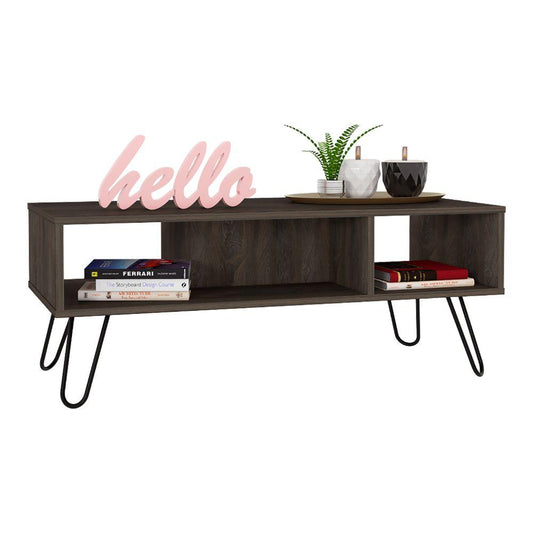 Mesa De Centro Vissels Coffee Table Espresso  Carbon