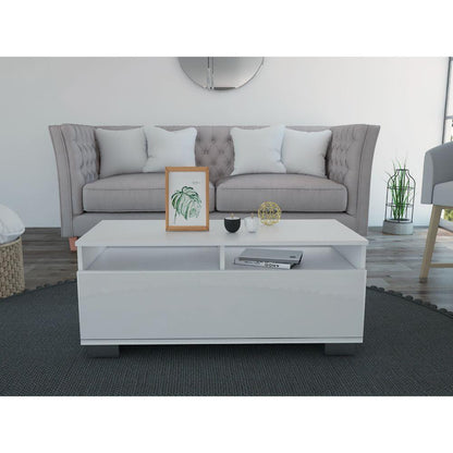 Mesa De Centro Feroni Blanco