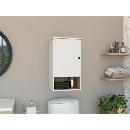 Gabinete Auxiliar De Baño Liss Blanco Duna