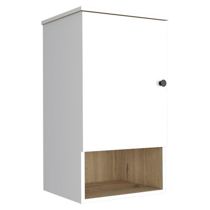 Gabinete Auxiliar De Baño Liss Blanco Duna