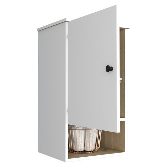Gabinete Auxiliar De Baño Liss Blanco Duna