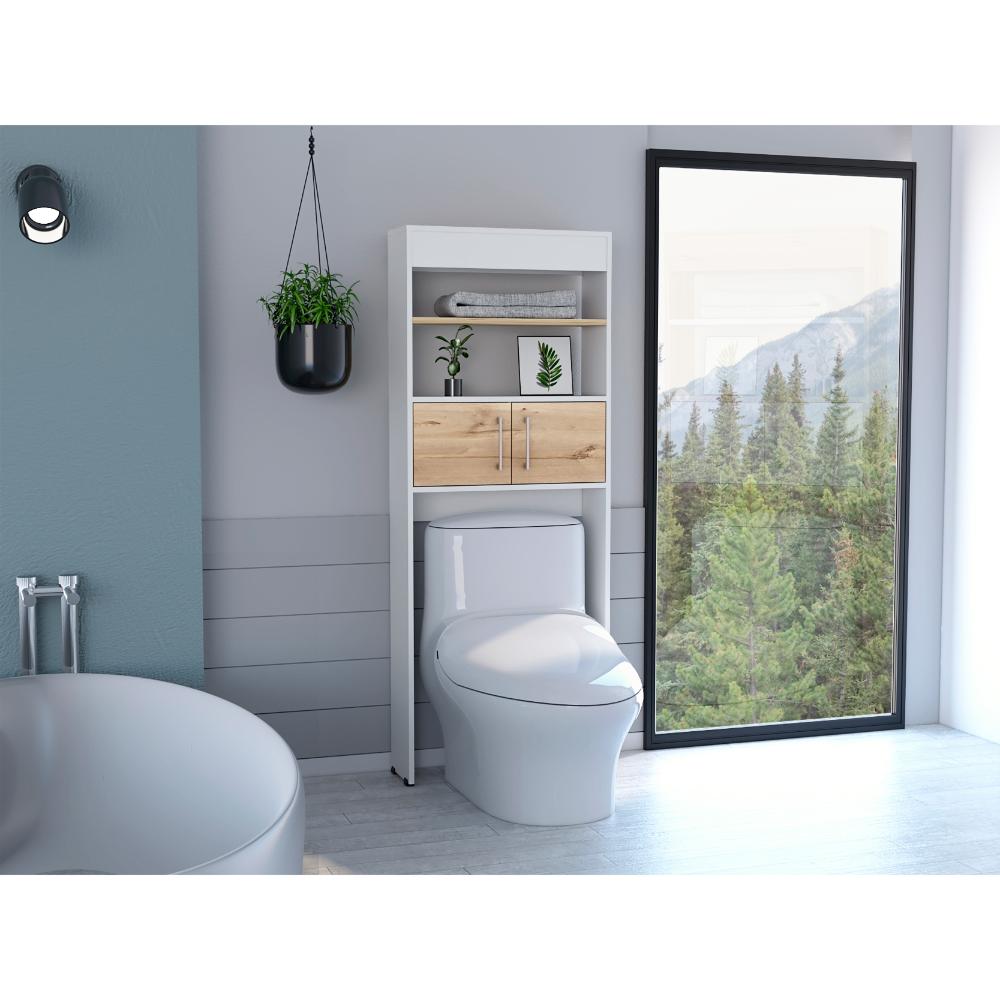 Mueble Optimizador Wc Kaleza  Blanco Duna
