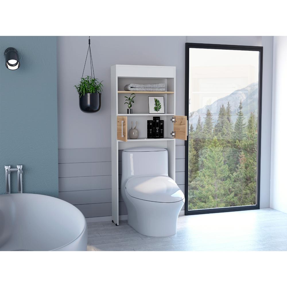 Mueble Optimizador Wc Kaleza  Blanco Duna