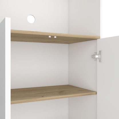 Mueble Microondas Bajo Ulmari   Blanco Duna