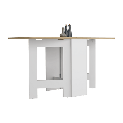 Mesa Plegable Relura  Blanco Macadamia