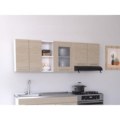 Gabinete Superior Perit Nacar Y Blanco 180 Cm