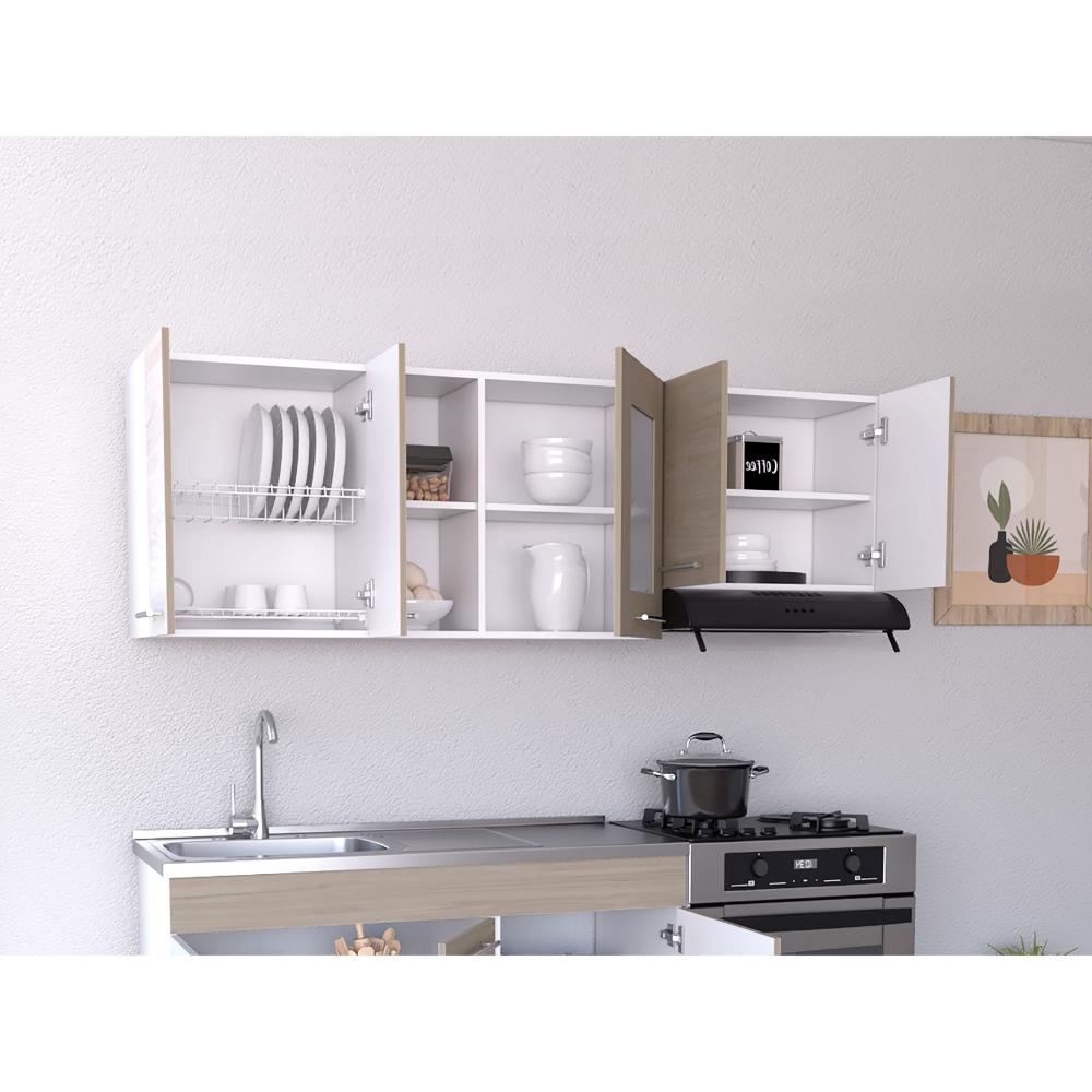 Gabinete Superior Perit Nacar Y Blanco 180 Cm
