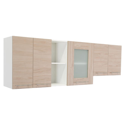 Gabinete Superior Perit Nacar Y Blanco 180 Cm
