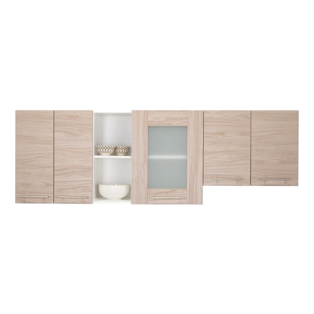 Gabinete Superior Perit Nacar Y Blanco 180 Cm