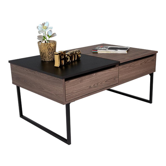 Mesa De Centro Funcional Denure 5G Coñac Wengue
