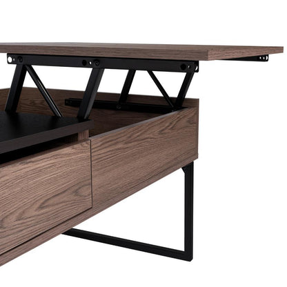 Mesa De Centro Funcional Denure 5G Coñac Wengue