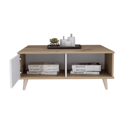 Mesa De Centro Orilán Duna Y Blanco B