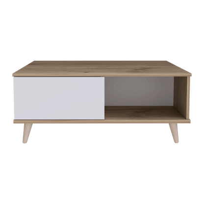 Mesa De Centro Orilán Duna Y Blanco B