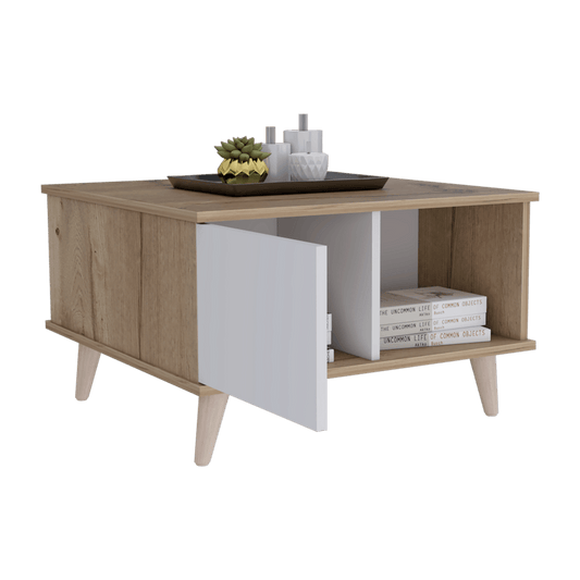 Mesa De Centro Orilán Duna Y Blanco