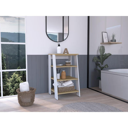 Mueble Optimizador 3 Kaleza Bi Color  Duna Blanco