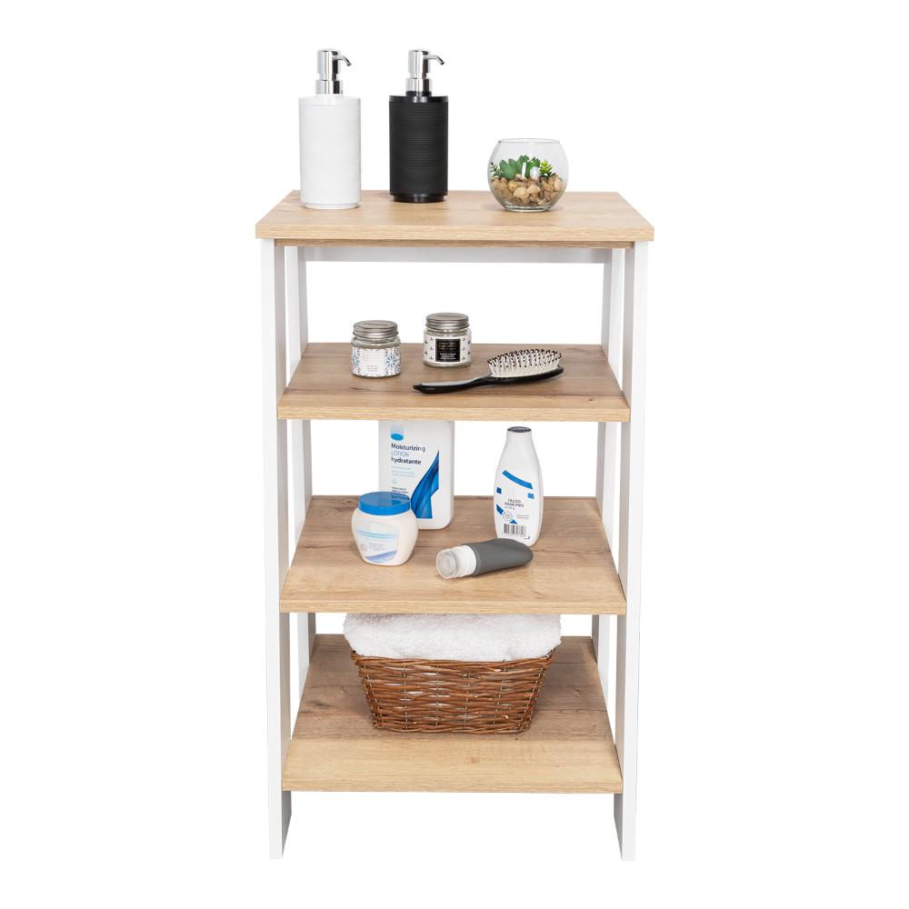 Mueble Optimizador 3 Kaleza Bi Color  Duna Blanco