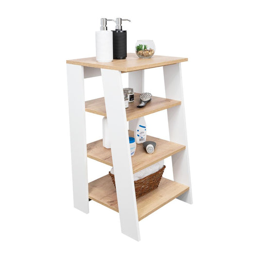Mueble Optimizador 3 Kaleza Bi Color  Duna Blanco