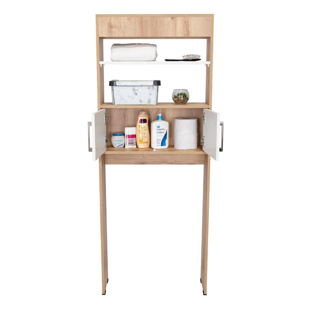 Mueble Optimizador Wc Kaleza Bi Color  Duna Blanco
