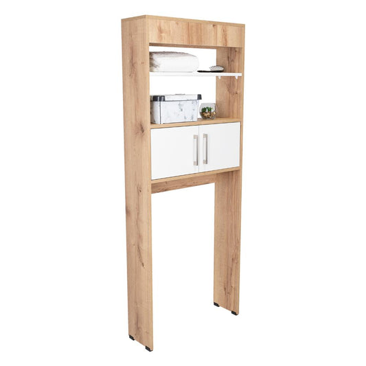 Mueble Optimizador Wc Kaleza Bi Color  Duna Blanco